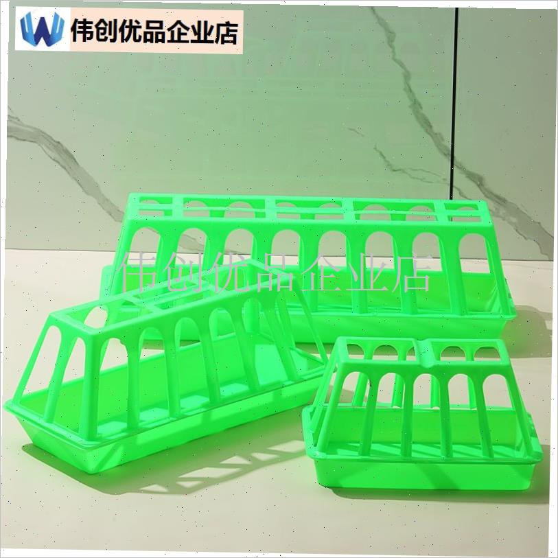 自动喂鹅喂鸭食槽料槽喂鸡盆喂鸡食槽防撒大号家V用喂鸡神器饲料,