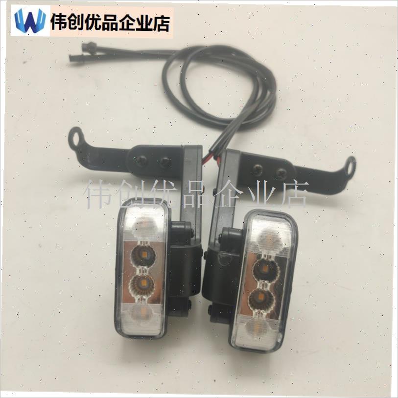 电动三轮车支f架转向灯休闲车新国标转弯灯带支架48V60VLED加改,