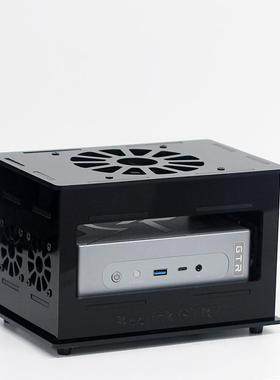 热销零刻GTR7EQ12N100SER5/6PRO AMD锐龙7MINI迷你电脑主机散热器