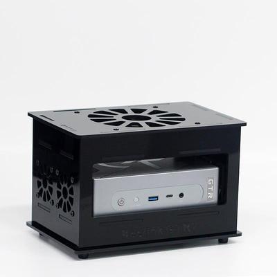 热销零刻GTR7EQ12N100SER5/6PRO AMD锐龙7MINI迷你电脑主机散热器