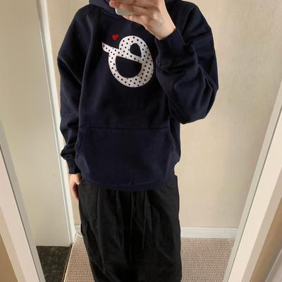 美式街头字母波点贴布刺