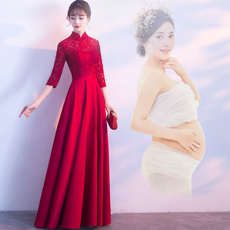 Dress skirt Xiu clothing marry Chinese style marry full dress Little tradition woman employed to wait on the bride on her wedding day Back home Improved edition Bridein the Women's clothing/Boutique , Wedding/Cheongsam/Formal dress , Formal dress/Evening  category - from Buy2taobao.com to provide professional Taobao agent buy service