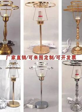 DIY贝母台灯风铃铁架滴胶材料包