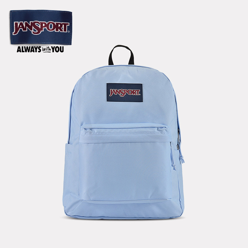 JanSport杰斯伯双肩包学生书包休闲运动背包电脑包23年新款学院风