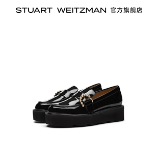 PIPER SUPERLIFT LOAFER 女 春夏珍珠圆扣松糕厚底乐福鞋 单鞋