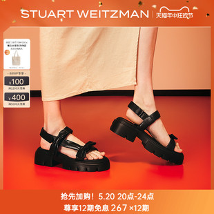 蝴蝶结厚底休闲凉鞋 新品 SANDAL 24新款 NOLITA 夏季 SOFIA