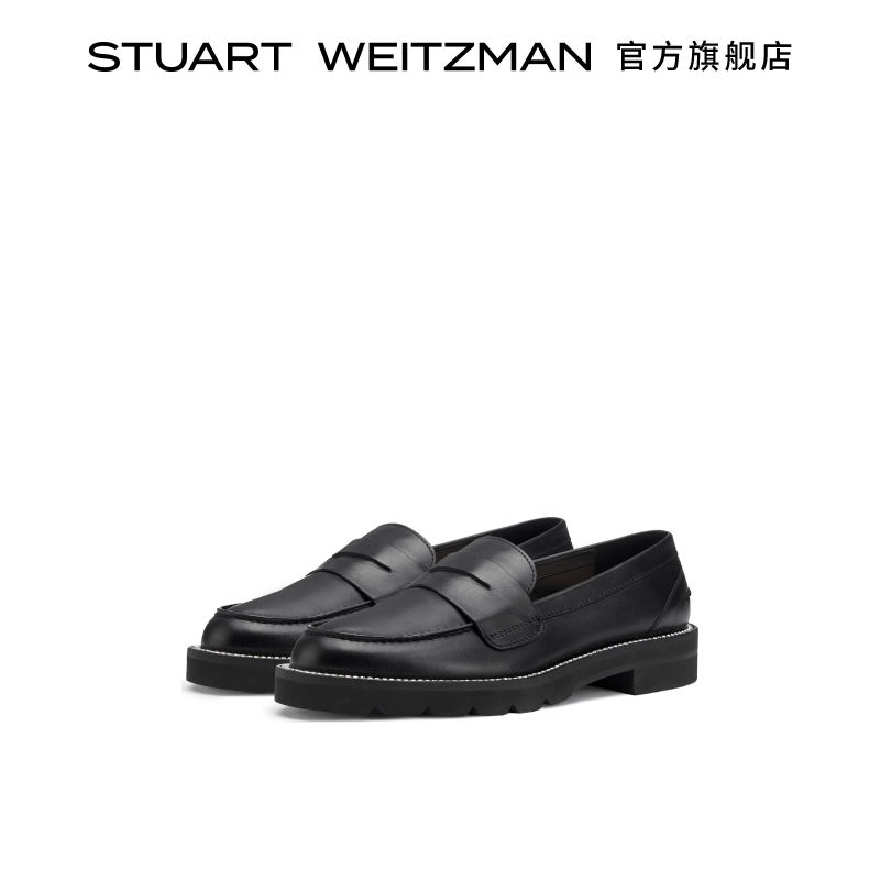 低跟SW24早春水晶钻饰乐福鞋