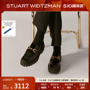 24春夏新款 BUCKLE LOAFER ULTRA LUG 厚底乐福鞋 OWEN 小皮鞋 女