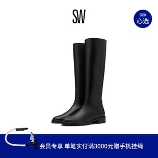 CITY BOOT ZIP HIGH 秋冬圆头骑士靴女长筒靴及膝靴 KNEE
