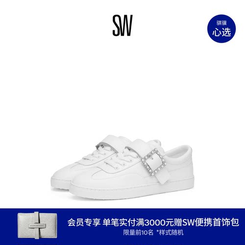 SW新款厚底休闲鞋板鞋小白鞋