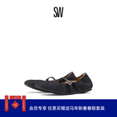 CLARIS 早春复古芭蕾鞋 STRETCH BALLET FLAT 女平底单鞋