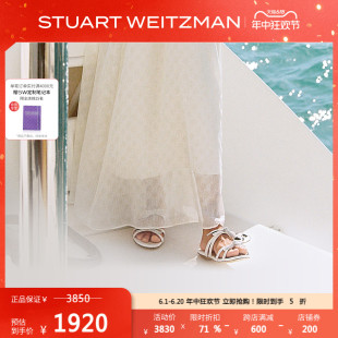 SLIDE 蝴蝶结外穿平底凉拖女 Stuart BOW 新款 Weitzman 24夏季