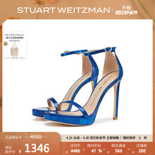 Stuart Weitzman/SW NUDIST DISCO 春夏新款一字带凉鞋高跟鞋