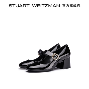 BUCKLE 女 PEARL 優雅瑪麗珍高跟鞋 單鞋 PUMP STUART