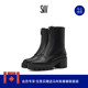 BOOTIE Stuart 厚底拉链短靴女靴 SOHO ZIP Weitzman