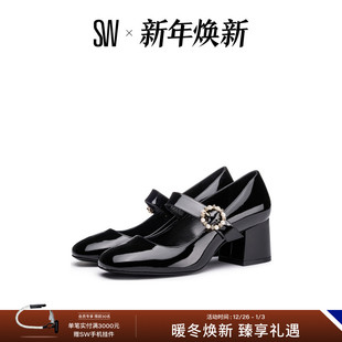 BUCKLE PUMP 单鞋 PEARL 优雅玛丽珍高跟鞋 女 STUART