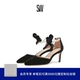 SUSELLE 婚鞋 Weitzman 蝴蝶系带高跟鞋 夏季 Stuart PUMP