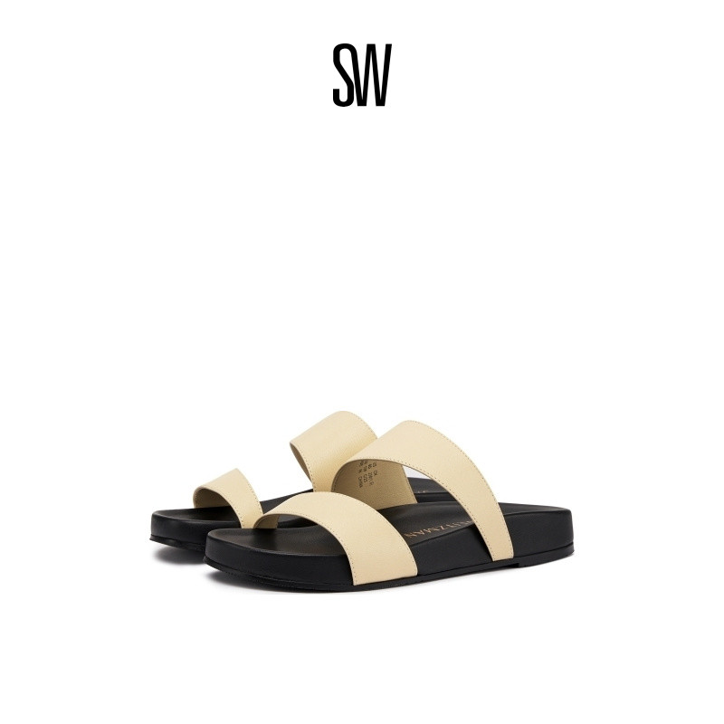 SW春夏新款双带凉拖勃肯鞋女