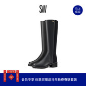ALINA BOOT CITY KNEE HIGH 秋冬方跟时装 靴及膝靴骑士靴女