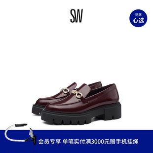 NOLITA 女小皮鞋 SIGNATURE 学院风沟纹厚底乐福鞋 LOAFER