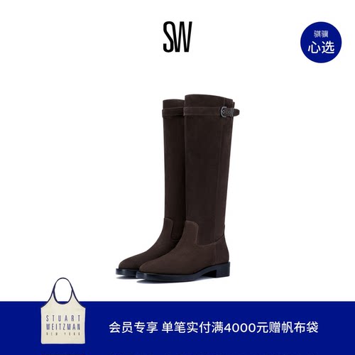 SW秋冬美拉德机车风骑士靴