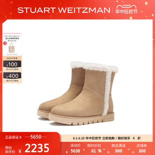 POLAR COZY 春季 厚底加绒雪地靴 Weitzman LUG Stuart BOOTIE