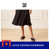 早秋新品 水晶方扣方跟拖鞋 BLOCK JUNE SLIDE 女外穿夏