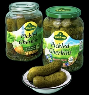 Gherkins 酸甜青瓜蓉 350g cabbage sauce Pickled pickle burger