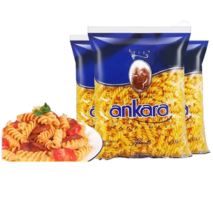 速食面条儿童paste noodle 家用螺旋意粉通心粉进口意大利面意面