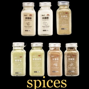 食用香料纯调料粉 pure spices mix seasoning garlic ginger