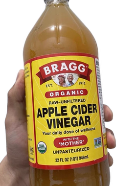 苹果醋 Organic Raw unfiltered APPLE CIDER VINEGAR  Keto 946g