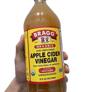 苹果醋 Organic Raw unfiltered APPLE CIDER VINEGAR  Keto 946g