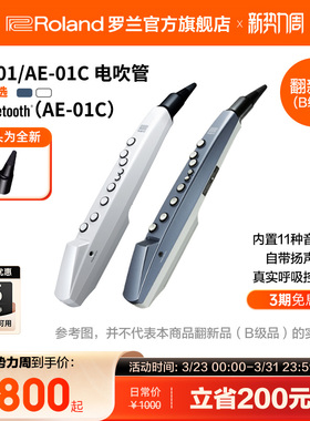 翻新品(B级品)Roland罗兰AE-01AE-01C电萨克斯电子吹管乐器带音源