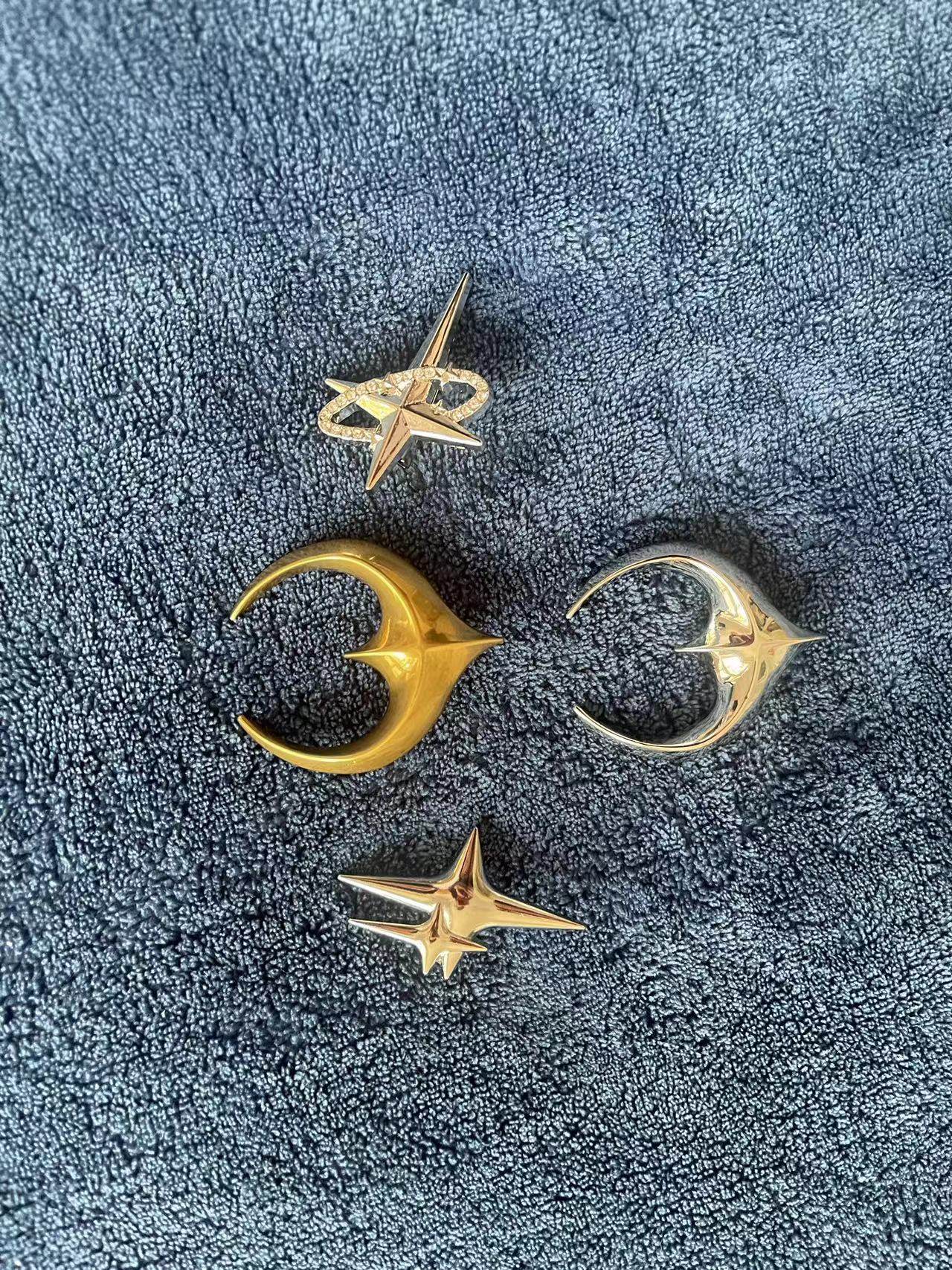 欧美风复古金属星星徽章 个性衣服包包挂件帽徽 别针配饰装饰胸针,饰品/流行首饰/时尚饰品新,胸针,淘宝优惠券,粉丝福利购,淘宝优惠卷