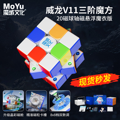 威龙WRMV11V10三阶磁力魔方