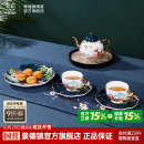 送礼 礼盒装 景德镇陶瓷中式 咖啡套具家用高档精致下午茶咖啡套装