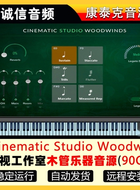 影视工作室木管乐器音色Cinematic Studio Woodwins康泰克音源