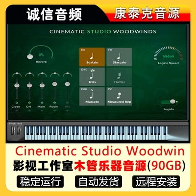 影视工作室木管乐器音色Cinematic Studio Woodwins康泰克音源