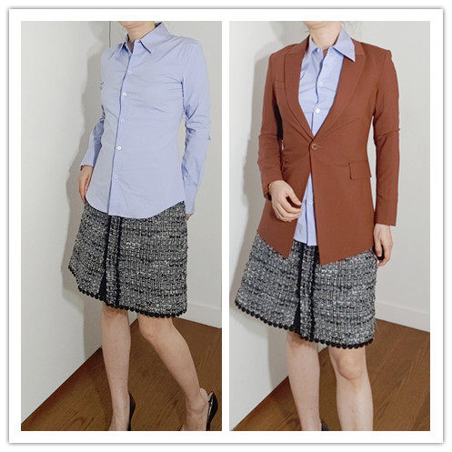 theory修身笔挺尖领衬衫秋冬新品