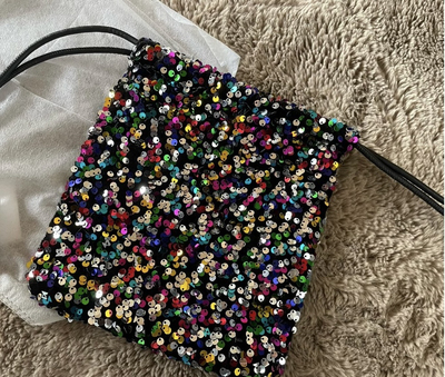 亏本清仓日本 H Beauty youth  亮皮闪闪手提包 1832-699-6326