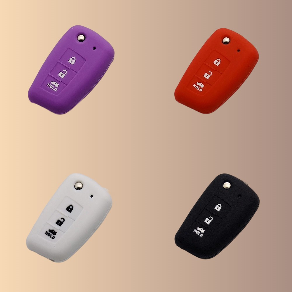 适用日产经典轩逸钥匙套逍客骐达劲客车壳扣男女蓝鸟悦享版折叠包