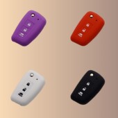 适用日产经典 折叠包 轩逸钥匙套逍客骐达劲客车壳扣男女蓝鸟悦享版