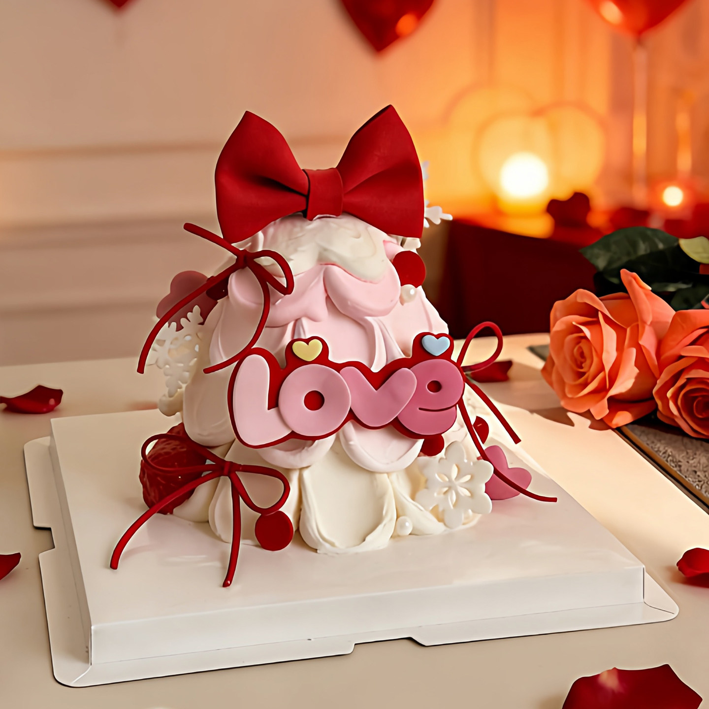 214情人节蝴蝶结许愿树蛋糕装饰插件粉色love卡片情侣告白装饰,节庆用品/礼品,节日装扮用品,淘宝优惠券,粉丝福利购,淘宝优惠卷