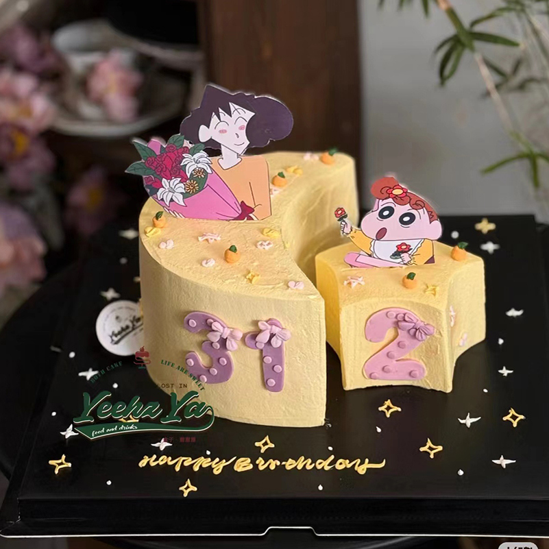 捧花美伢妈妈小葵蛋糕装饰