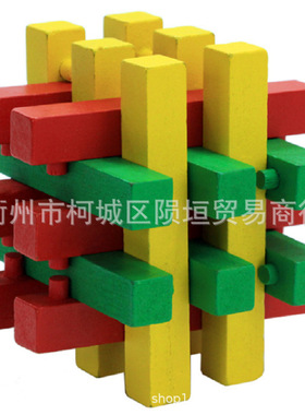 跨境burr 六通十五通31根孔明锁24锁鲁班锁学校学生比赛 创意礼物