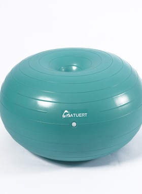 甜甜圈瑜伽球苹果球加厚磨砂哑光防爆瑜伽球运动健身球抗力球