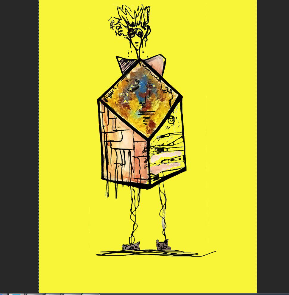 成套图 高清分辨率设计素材jpg 几何人物手绘c1-47