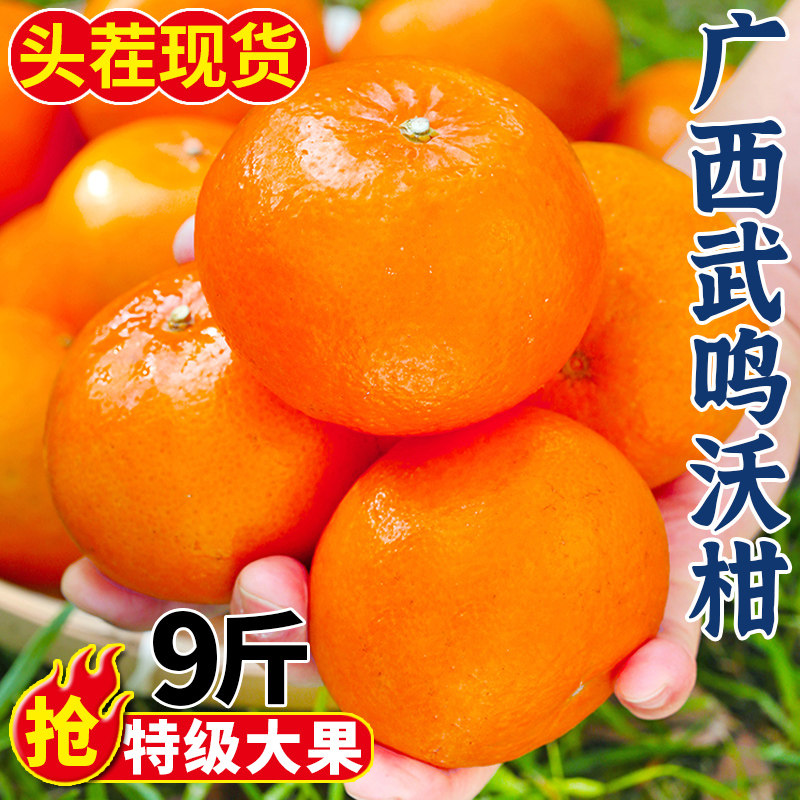 广西武鸣沃柑10斤橘子新鲜水果当季整箱一级皇帝蜜柑砂糖桔子丑D