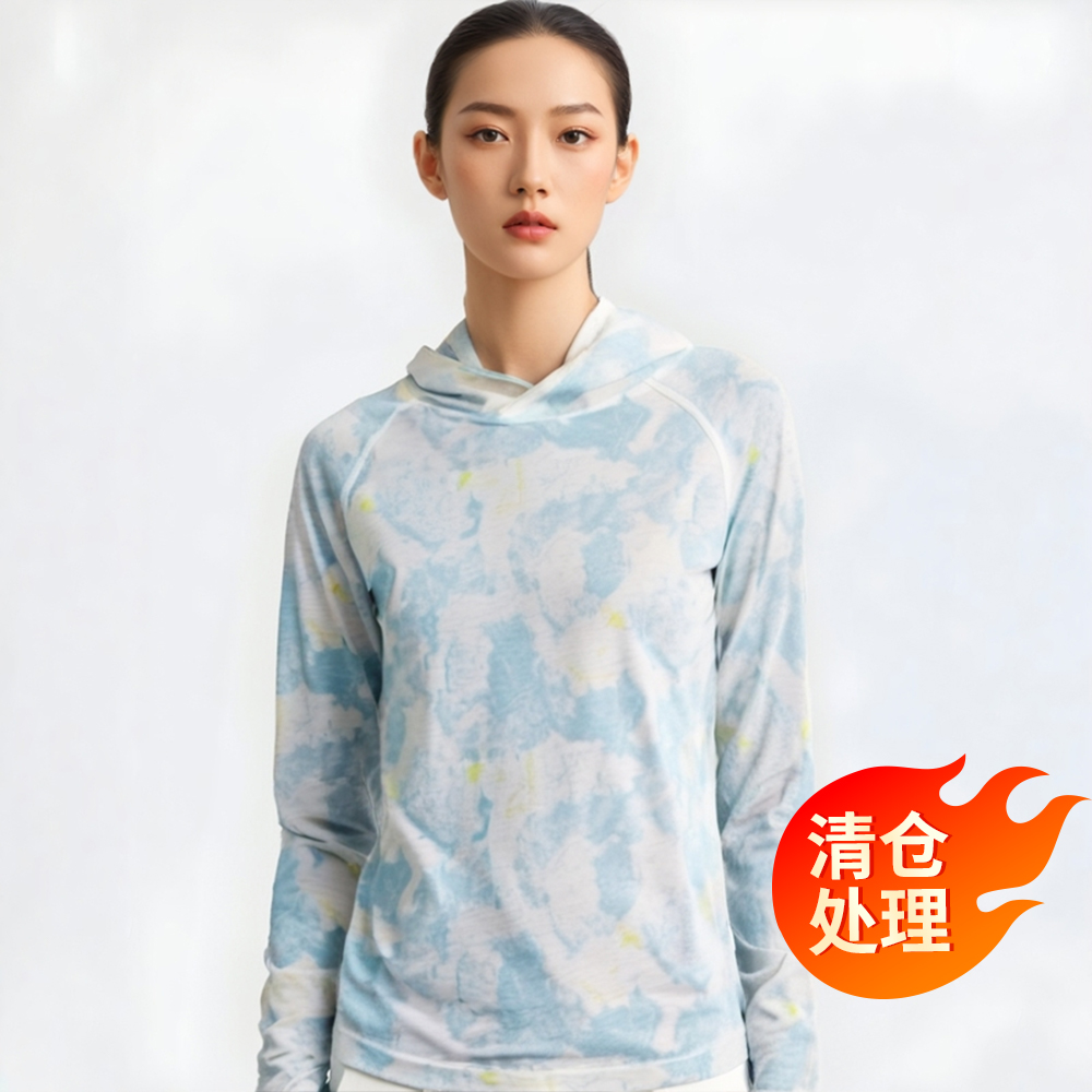 100%美利奴羊毛速干衣女长袖防晒