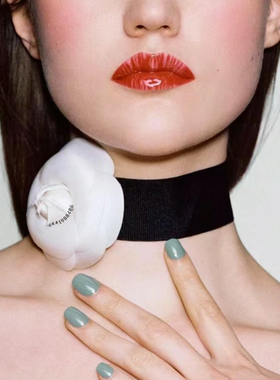 女式山茶花Jennie同款choker包邮